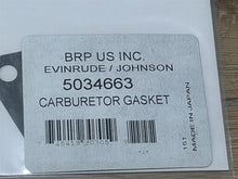 OEM Johnson Evinrude OMC 5034663 Carburetor Gasket