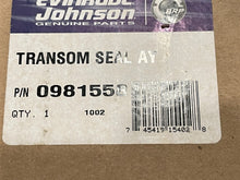 New OEM Stringer OMC 981558 Transom Seal Assembly