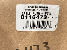 OEM Johnson Evinrude OMC 116473 Push Pull Cable 5'