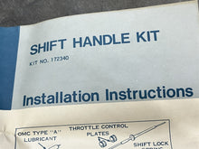 OEM Johnson Evinrude OMC 172340 Shift Handle Kit