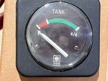 Vintage VDO 306-001D Fuel Gauge - Black Square Bezel