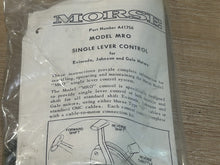 Vintage Morse MRO Remote Control Side Mount Box for Johnson/Evinrude/Gale