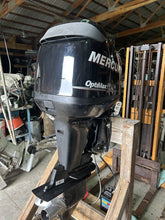 2007 Mercury 115HP Optimax Outboard Motor 2 stroke 20" Power Trim Runs Excellent