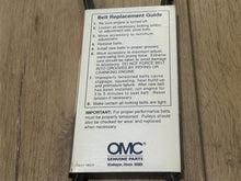 OEM Johnson Evinrude OMC 3857835 V-Belt
