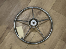 15 1/2" Chrome Steering Wheel - 5 Spoke - Used