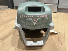 (D100-A100) - 1954 Johnson 5 1/2 hp CD-11 Motor Cover/Cowl/Hood/Shroud - Used