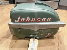 (D100-A100) - 1954 Johnson 5 1/2 hp CD-11 Motor Cover/Cowl/Hood/Shroud - Used