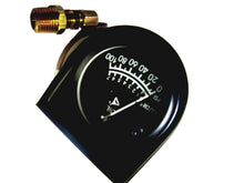 Marine/Boat Oil Pressure Gauge - Black Face & Black Bezel