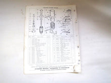 Evinrude 377744 Fastwin Electric Starting Kit Parts List/Catalog 1961- Used