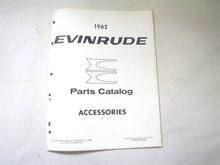 1962 Evinrude Accessories Parts Catalog