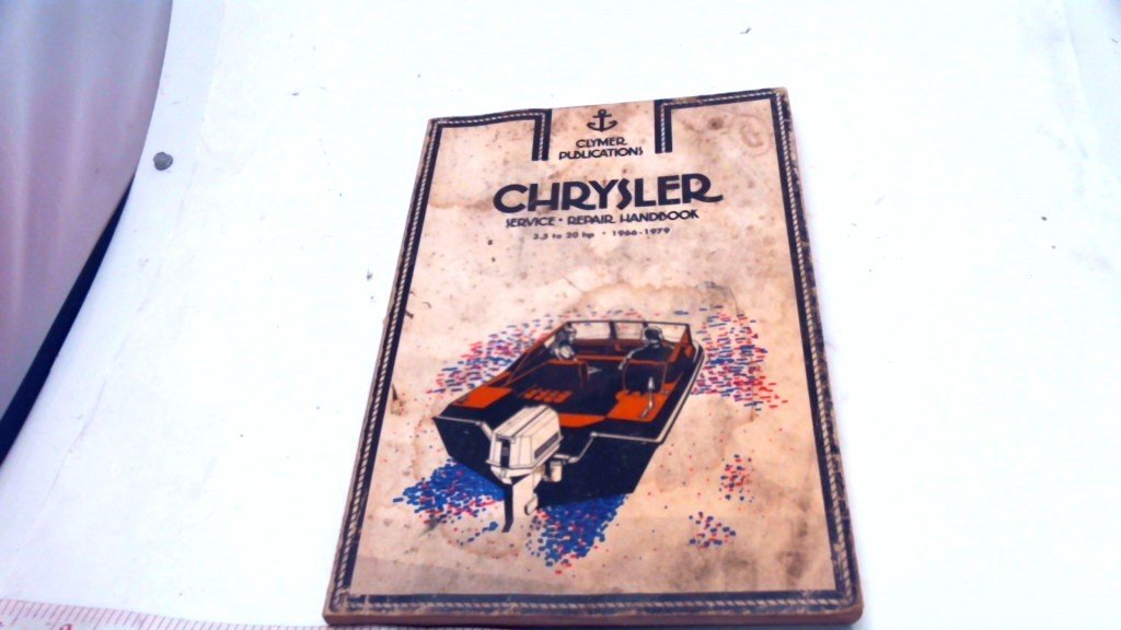 1966-1979 Clymer Chrysler Service/Repair Handbook 3.5-20 Hp Used