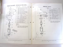 1958 Evinrude 2931 Generation Kit Parts List - 2nd Edition - Used