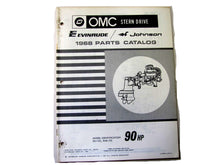 1968 OMC Stern Drive DU-15S DUE-15S 90HP Parts Catalog Used