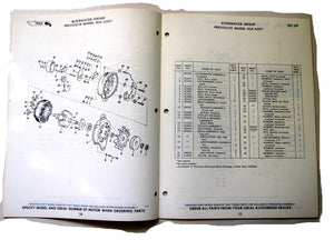 1968 OMC KU-16C KUE-16C Stern Drive 185HP Parts Catalog Used