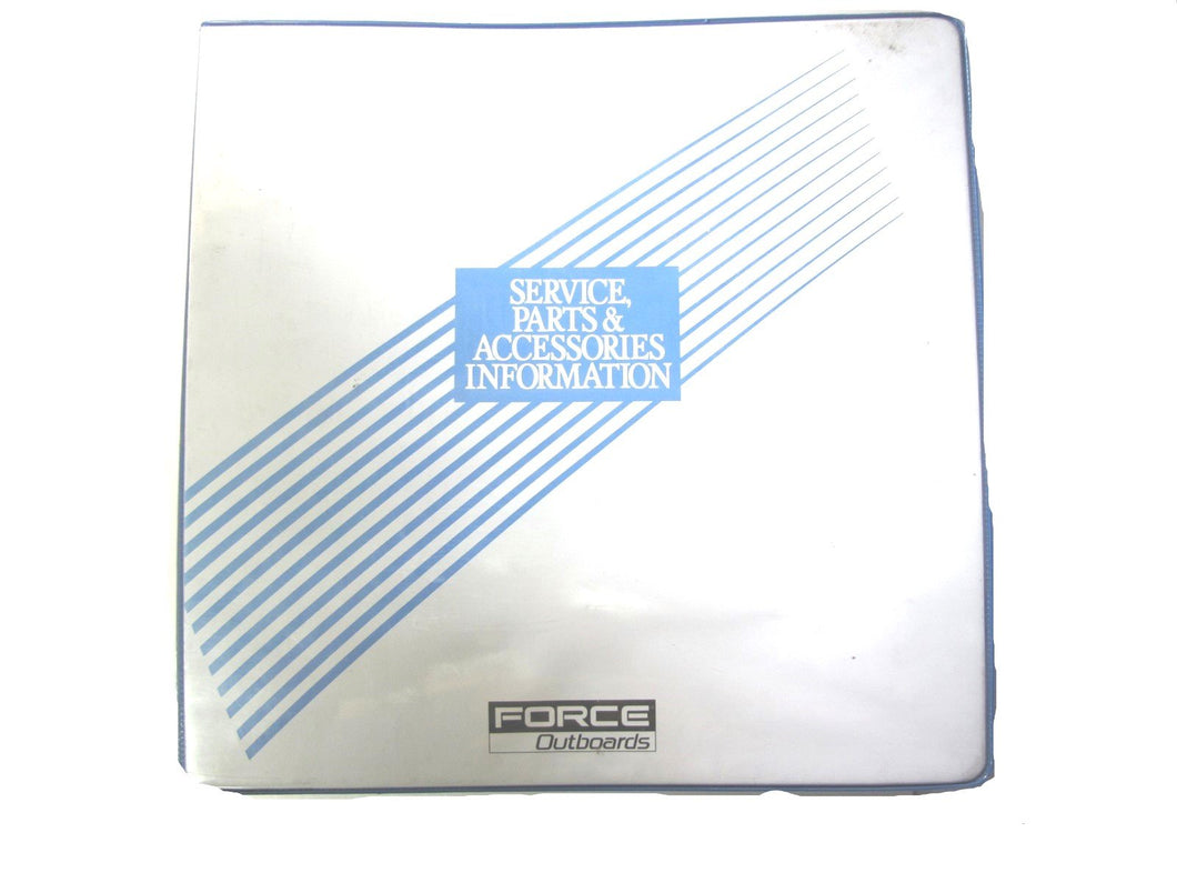 Force Service, Parts & Accessories Manuals/Information Binder - Used