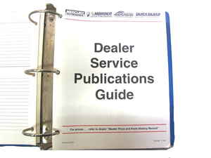 Force Service, Parts & Accessories Manuals/Information Binder - Used