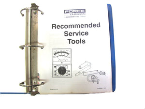 Force Service, Parts & Accessories Manuals/Information Binder - Used