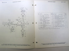1969 Evinrude 85hp Starflite 65993M Parts Catalog - Used