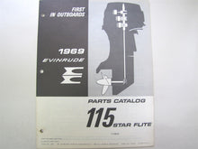 1969 Evinrude 115hp Starflite 115983E Parts Catalog - Used