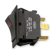 Hubbell Marine Boat MR123SP Rocker Switch Black ON/OFF/ON SPDT