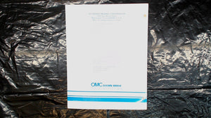 OMC Stern Drive Service Manual Supplement