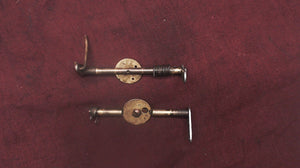 Champion 4M-GS Choke & Throttle Levers & Shafts 1953-54 7.5hp