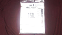 1965 Johnson Stern Drive Service Manual 380603 NO3R-3 150HP 225CU IN