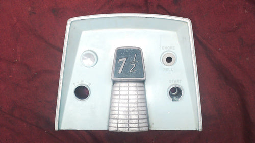 Elgin 571.59701 7 1/2 Faceplate/Control Panel 1956-57 7.5hp - Nice!