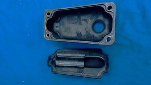 Johnson Evinrude OMC 334343 Exhaust Relief Baffle 334879 Exhaust Plate - Used