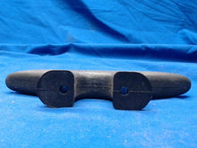 Black Marine/Boat/Dock Plastic Molded Cleat 6"