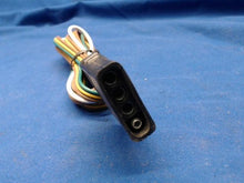 Extension Harness 4-Way Flat Connector 4' w/17" White/Brake Wire