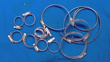 Marine Hose Clamps - Lot of 13 Various Sizes/Various Brands - Used