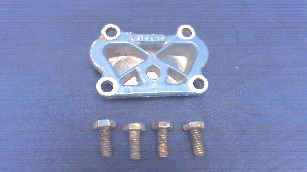 Johnson Evinrude OMC 314816 By-Pass Cover 306487 Screws 1968-1970 20-25HP