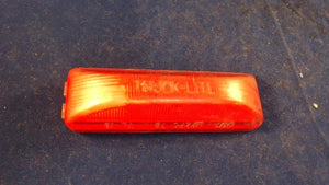 Truck-Lite Model 19 Sealed Red Rectangular Lamp - 3.75" Used (SH)