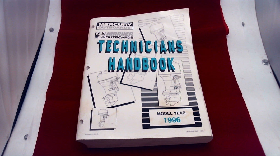 Mercury/Mariner Outboard 90-816981960 Tech Handbook Model Year 1995 - Used