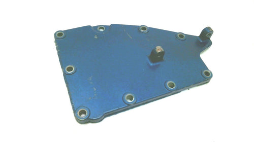 Nissan/Tohatsu 34602-3010M Exhaust Cover, Blue 2002 & Earlier 25-30hp - Used