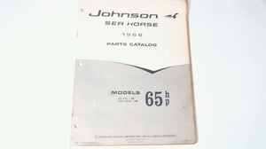 1968 Johnson 65HP VX-14B VXL-14B VXH-14B VXHL-14B Parts Catalog