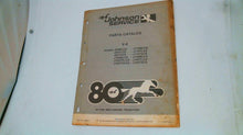 1980 Johnson J85MLCS-J115MLCS 85 100 115 140hp Parts Catalog - Used