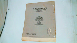 1980 Johnson J2RCS 2hp Parts Catalog - Used