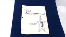 1962 Johnson FL-FDL-16-16A 18hp Parts Catalog - Used