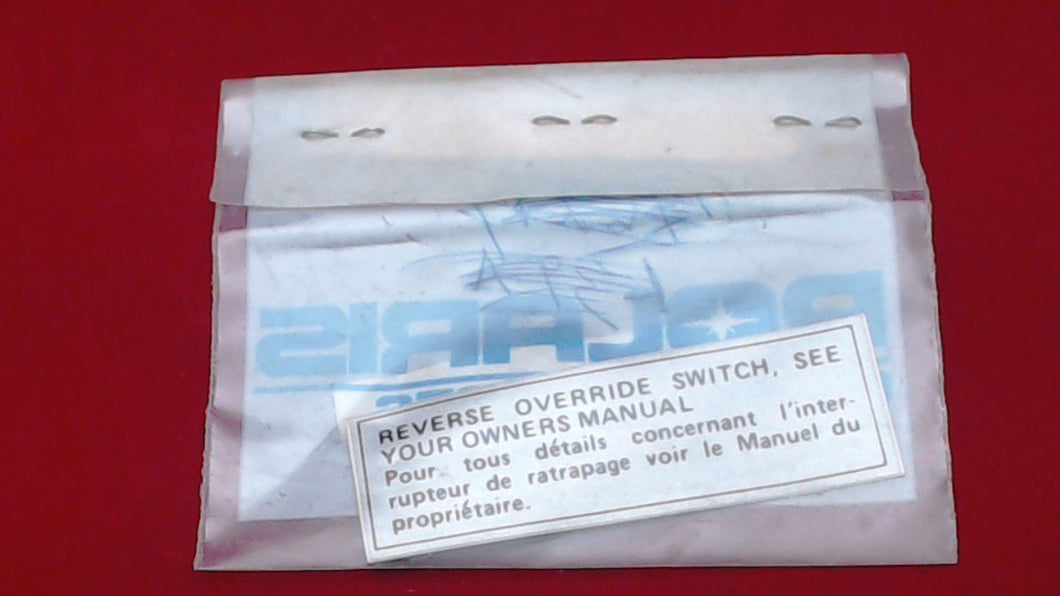 Polaris 7072390 Override Switch Decal