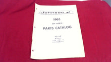 USED 1965 JOHNSON V4M-11C V4ML-11C 90HP PARTS CATALOG