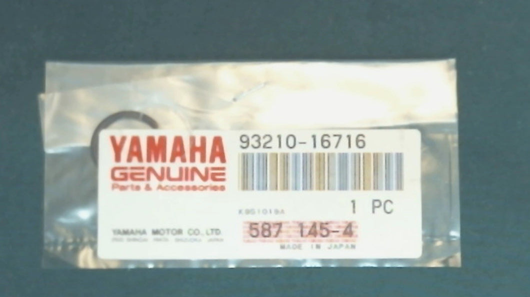 Yamaha 93210-16716-00 O-Ring - Single Ring Package