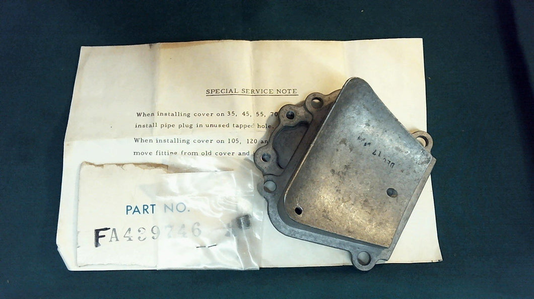 Chrysler Force A439746 FA439746 Fuel Pump Cover 1974-1986 35-140hp- NOS