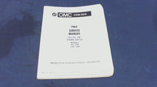 1964 OMC Stern Drive Service Manual 153 CU IN Stern Drive Models CU-12M CUE-12M
