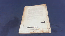 1962 Johnson 378828 Sea Horse 75 Hp Parts Catalog Electric - Used