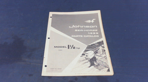 1969 Johnson 383864 Sea Horse 1-1/2hp Parts Catalog Model IR69C - Used