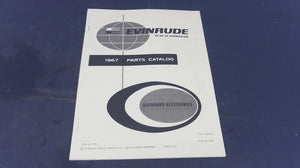 1967 Evinrude 278884 Outboard Accessories Parts Catalog - Used