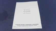 1962 Evinrude Accessories Parts Catalog 2nd Edition – New Old Stock