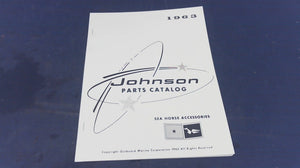 1963 Johnson Parts Catalog 379277 Sea Horse Accessories – New Old Stock